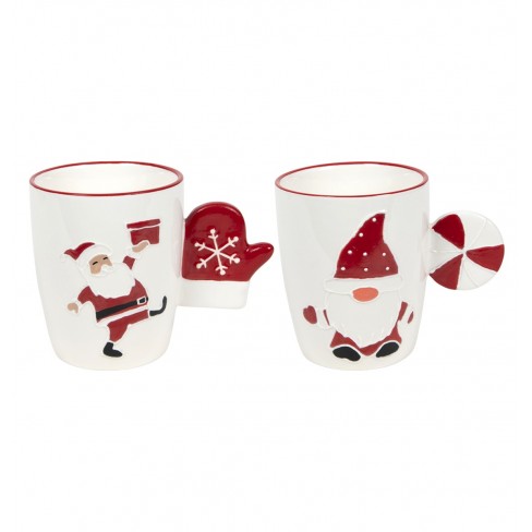 Коледна чаша Mug 10см Fun Trade бяла 2 вида Коледна чаша Mug 10см Fun Trade бяла 2 вида
